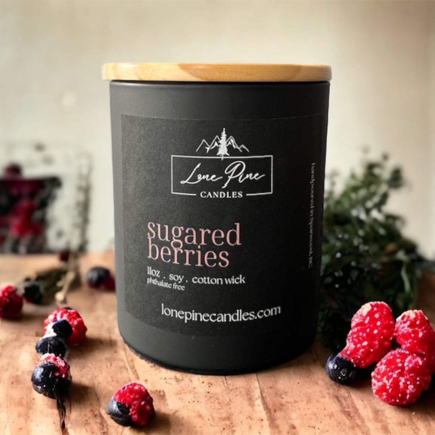 Sugared Berries